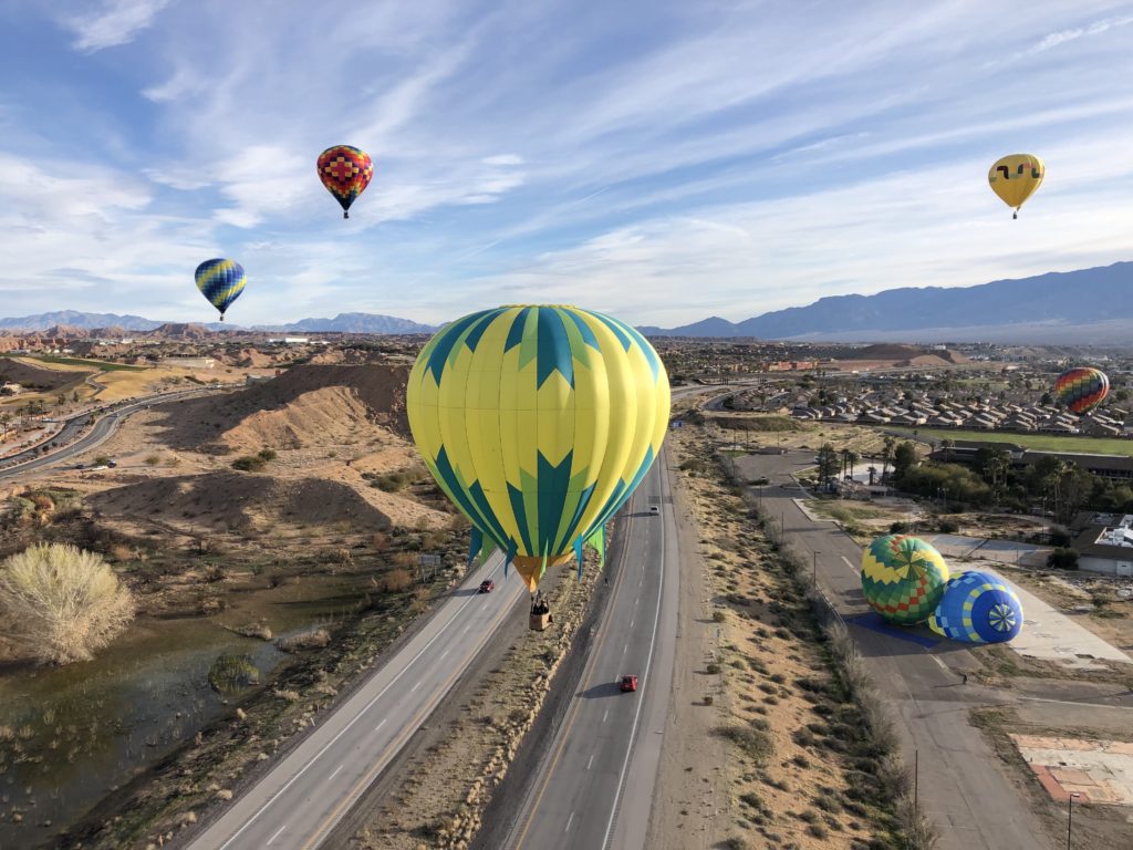 Mesquite Hot Air Balloon Festival fills the skies with romance and