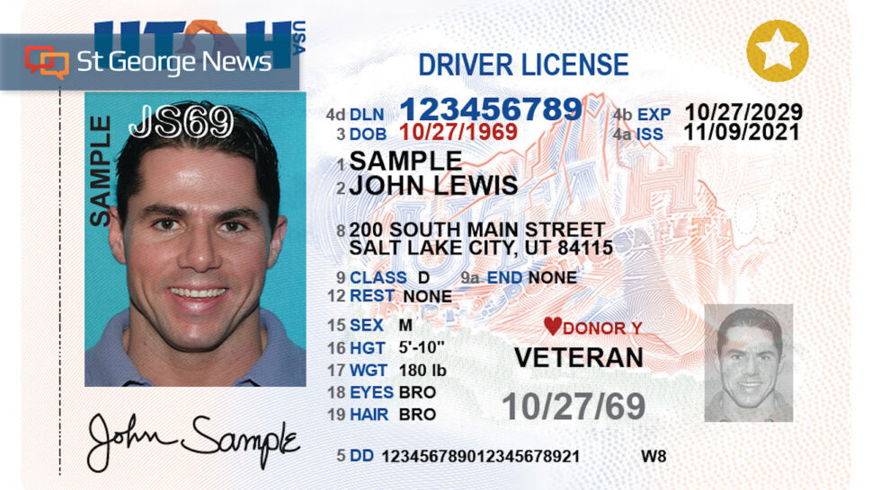 Utahs Drivers Licenses Id Cards Receive New Design That Features
