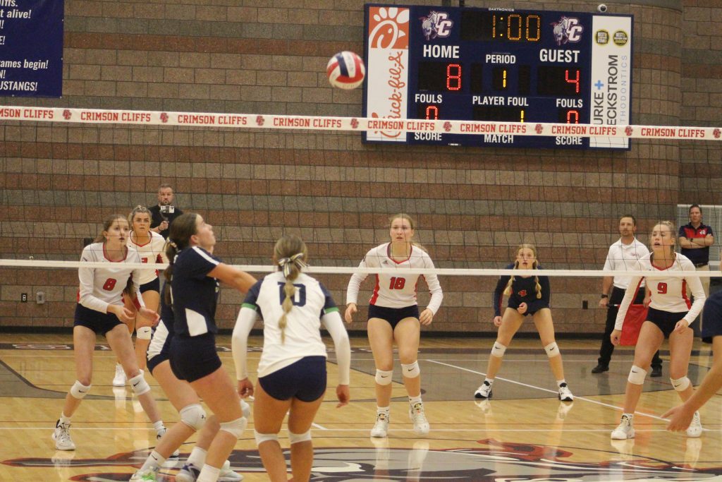 Region 10 volleyball: Top 3 teams in standings all win at home in 3-0  sweeps – Cedar City News